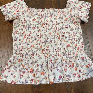 Floral Baby Doll Top